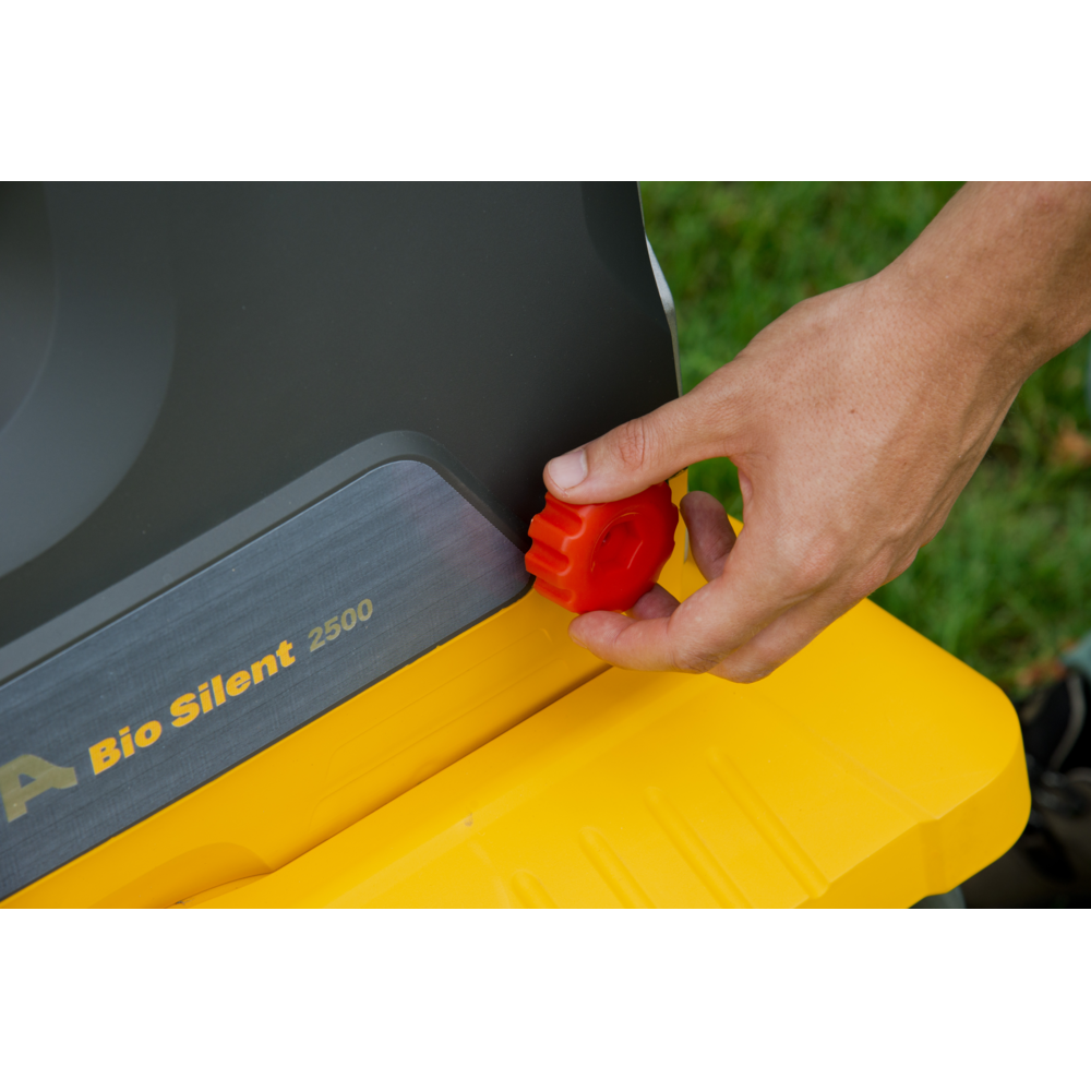 Broyeur électrique STIGA Bio Silent 2500 – 2500 W, bac 60 L, branches