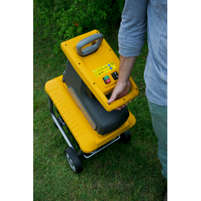 Broyeur électrique STIGA Bio Silent 2500 – 2500 W, bac 60 L, branches