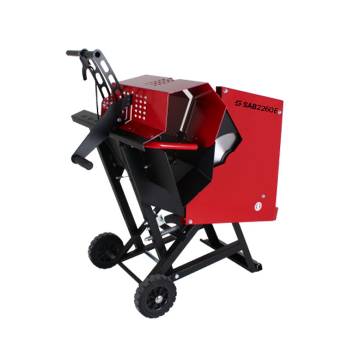 Scie à bûche électrique SARP - 2200 W - Lame en carbure tungstène 600 mm