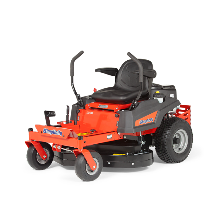 Tondeuse Zéro-Turn SZT105SD Courier™ à éjection latérale motorisé Briggs et Stratton