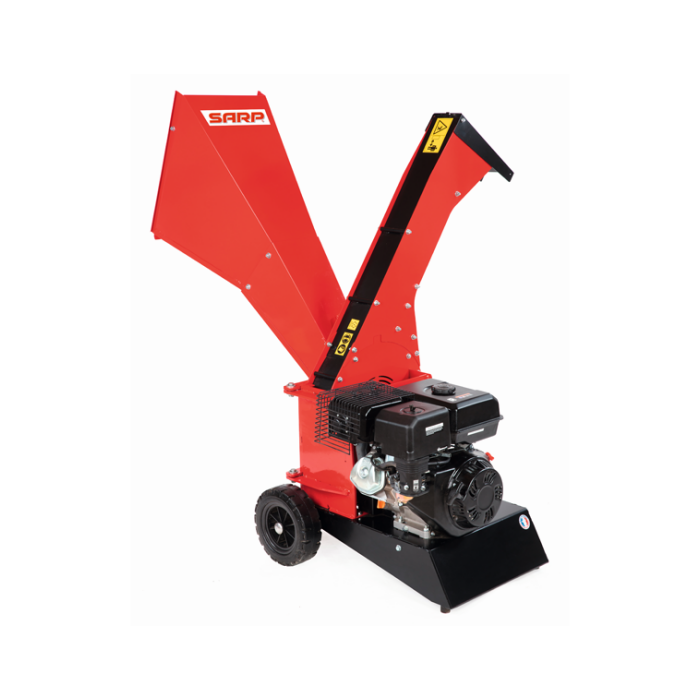 Broyeur de végétaux professionnel - Moteur Sarp 390cc - Capacité de br