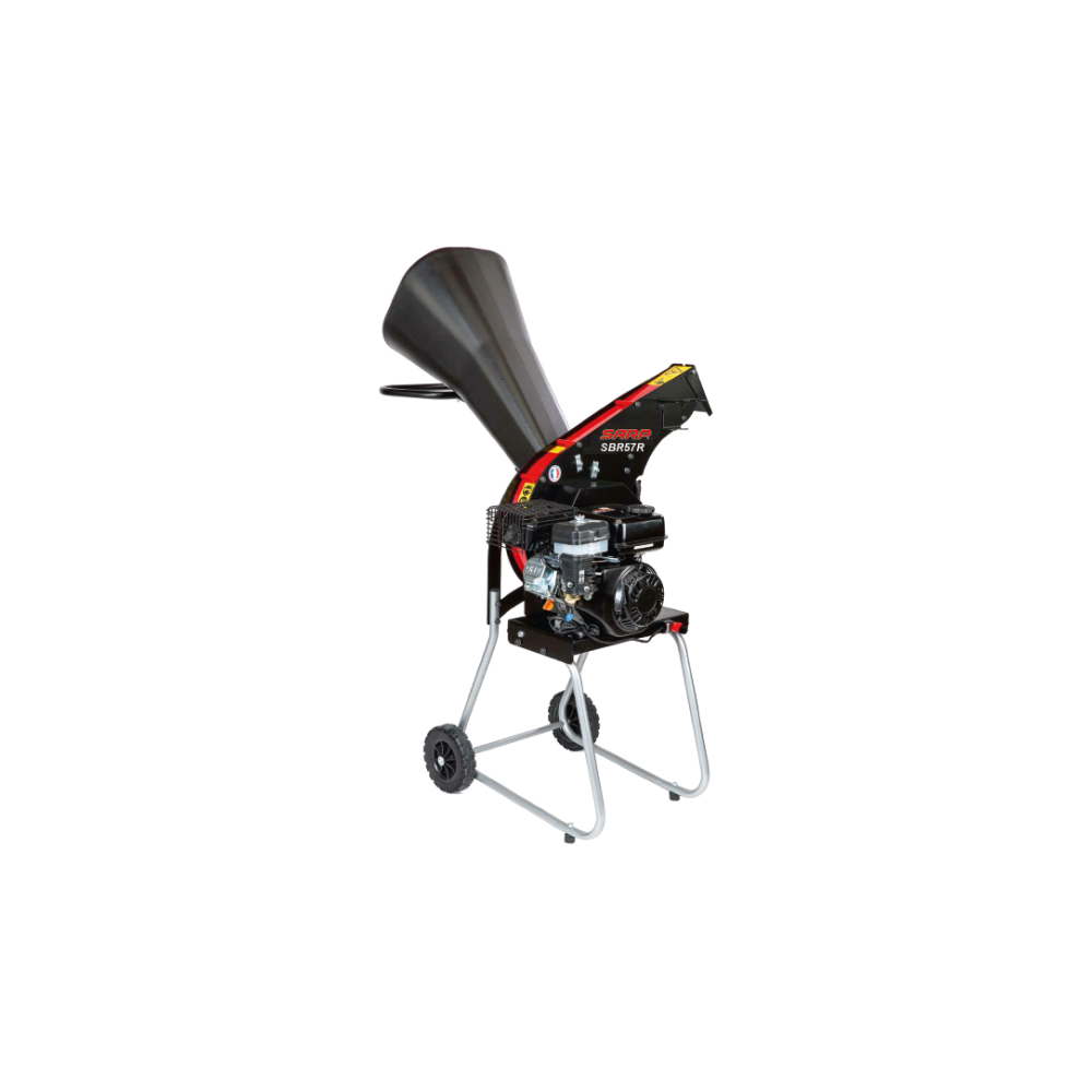 Broyeur de végétaux - Moteur Sarp 212cc - Capacité de broyage 50 mm