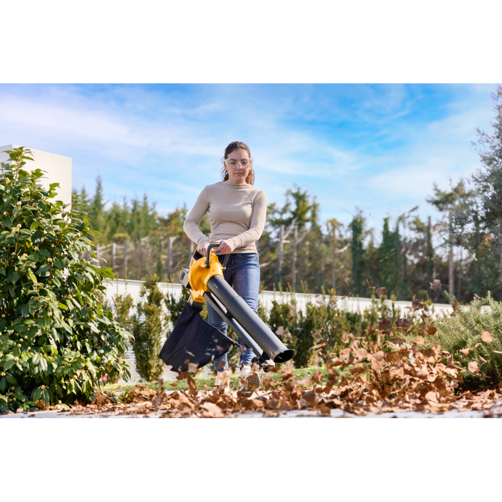 Souffleur aspirateur broyeur à batterie STIGA VS 100e Kit | Garden Dif