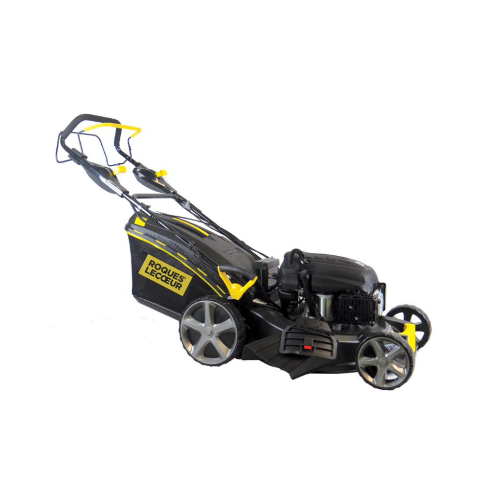 Tondeuse thermique 53 cm - Démarrage électrique - 196 cc moteur Roques