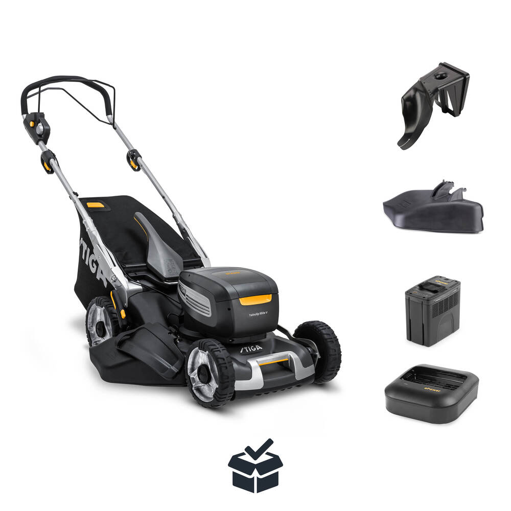 Tondeuse à batterie Stiga Twinclip950e V Kit