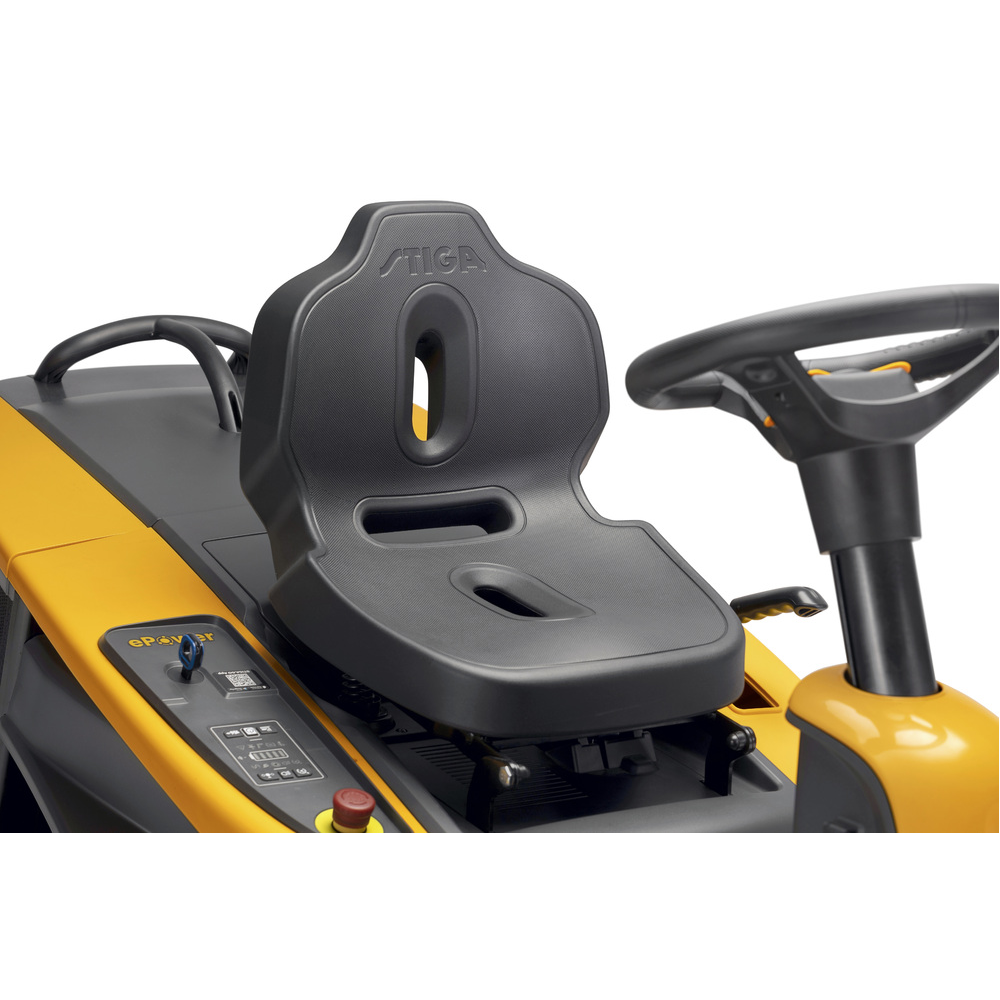 Tracteur tondeuse à batterie Stiga Swift 372e