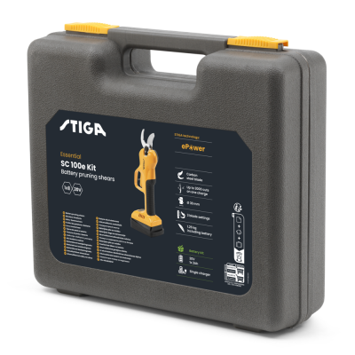 Sécateur sur batterie Stiga SC 100e Kit