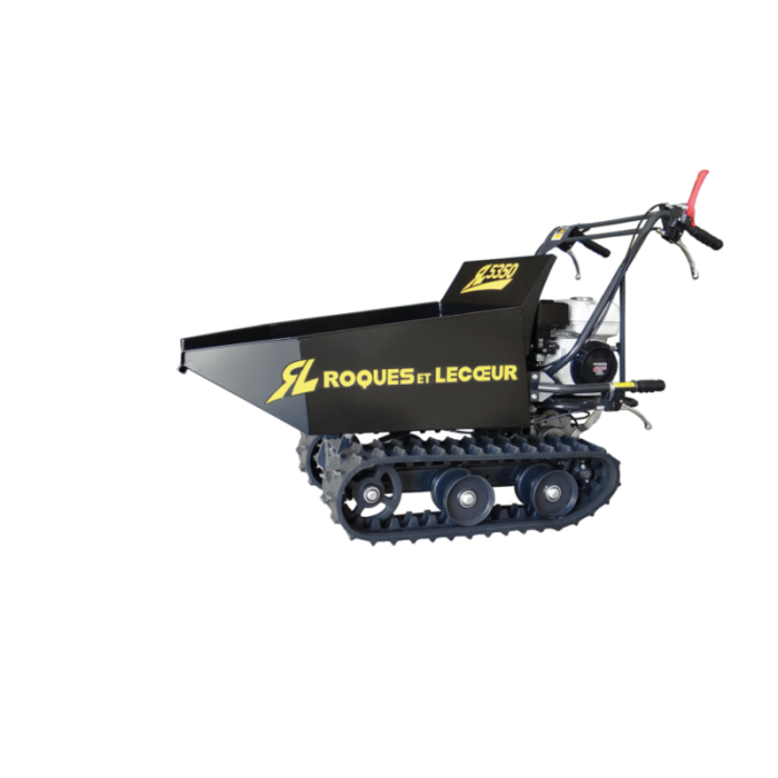 Transporteur à chenilles dumper- Moteur RL 179cc - 3v/avant + marche a