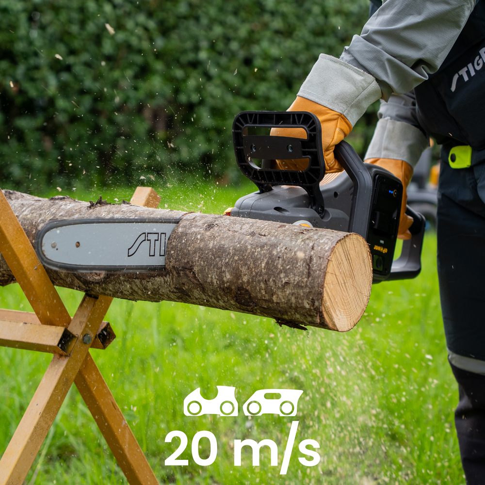 Tronçonneuse STIGA CS 700e à batterie 48V | Garden Diffusion