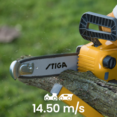Tronçonneuse STIGA CS 100e Kit à batterie - 25 cm | Garden Diffusion