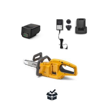 Tronçonneuse STIGA CS 100e Kit à batterie - 25 cm | Garden Diffusion