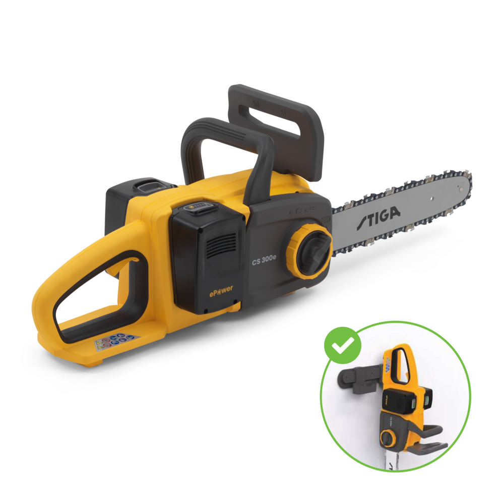 Tronçonneuse STIGA CS 300e Kit à batterie - 30 cm | Garden Diffusion