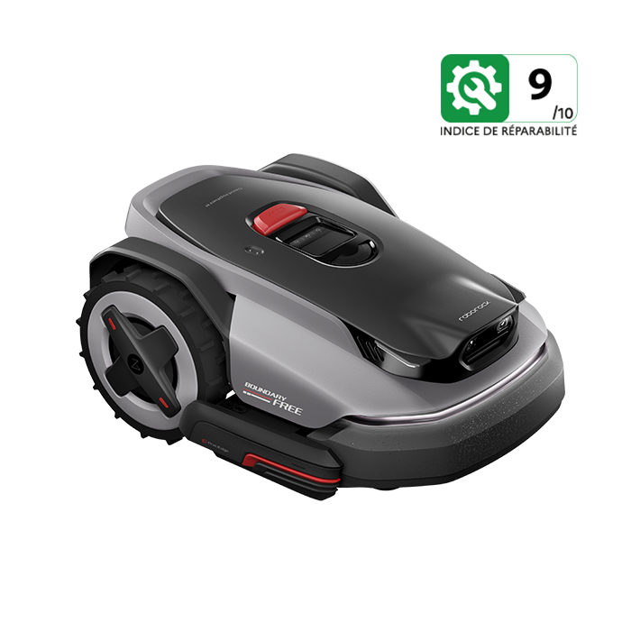 Robot de tonte sans fil 2WD Roborock - RockMow - RTK + VSLAM - 1500 m²