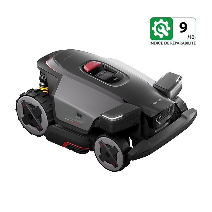 Robot de tonte sans fil 4WD Roborock - RockMow - RTK + VSLAM - 5000 m²