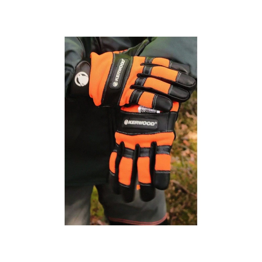 Gants forestier Kerwood protection main gauche